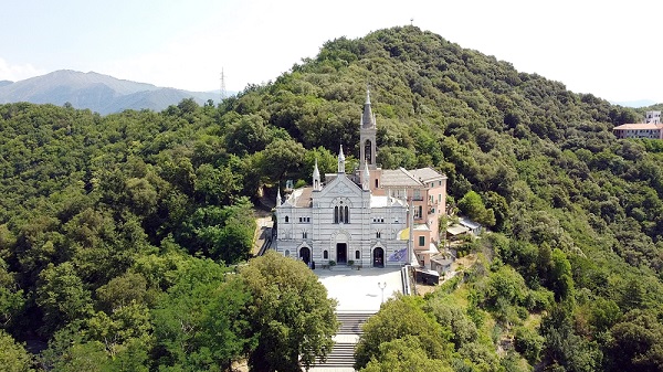 Rapallo - basilikaen Madonna di Montallegro - Chiavari